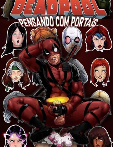 Porno Desenho com Deadpool fodendo geral