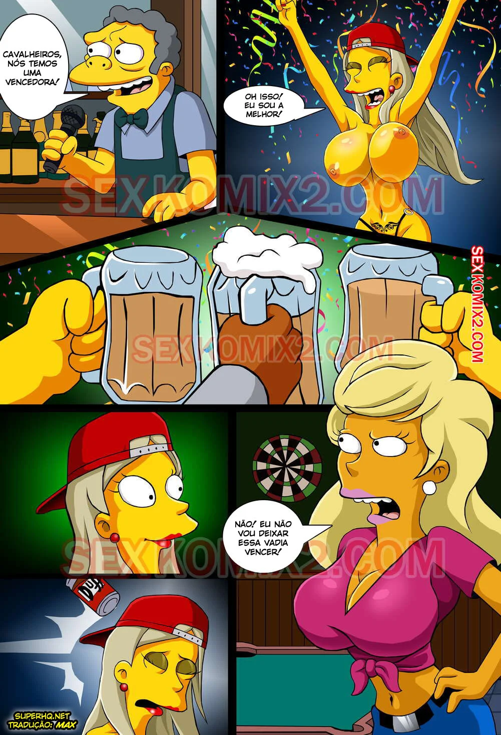 Hentai Melhores Dos Simpsons Homer Come Amiga Da Esposa foto foto