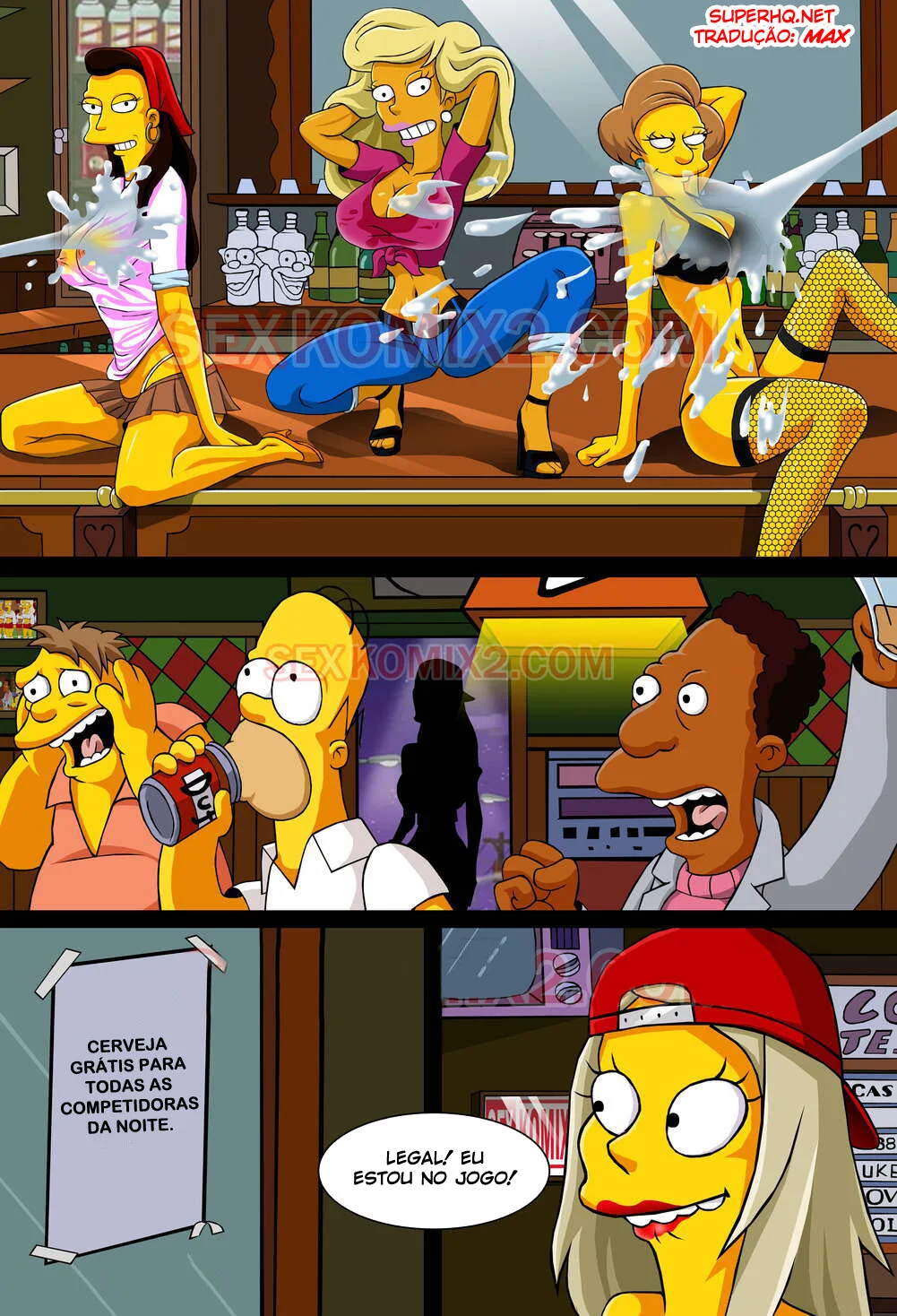 Hentai Melhores Dos Simpsons Homer Come Amiga Da Esposa