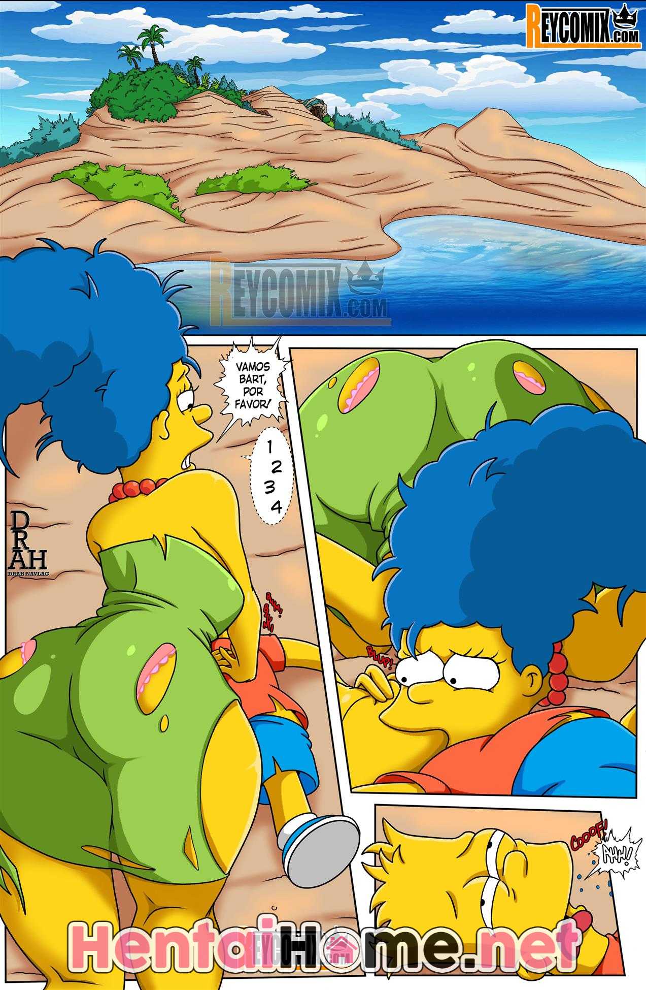 Contos hentai do Simpsons incesto gostoso